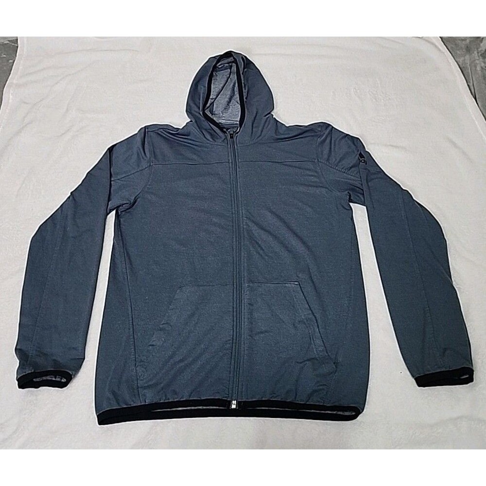 Adidas Aeroready Mens Size Medium  Light Athletic Jacket Blue